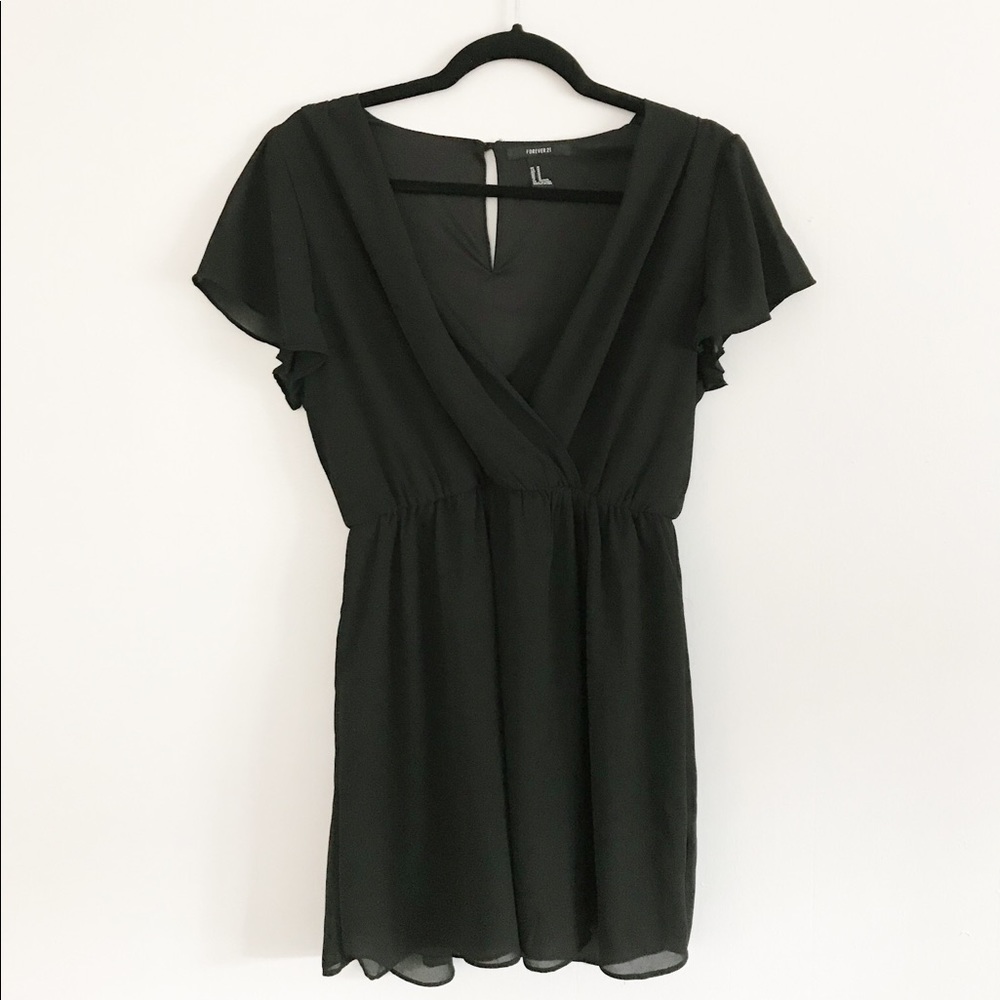 black dress